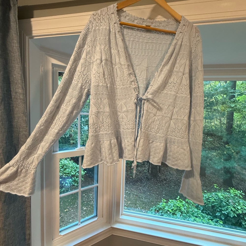 Sundance Sky Blue Knit Sweater